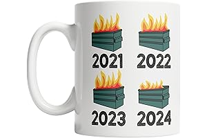 Funny Dumpster Fire 2024 Coffee Mug It's Already Starting Mug (11oz)