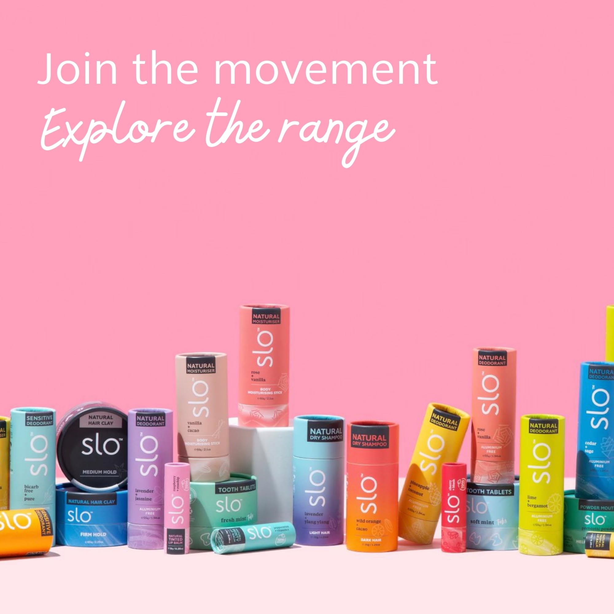 Slo | Natural Hair Clay - All Natural Ingredients, Vegan & Cruelty Free, Plant-Based, Modern Alternative to Styling Gels, All Hair Types | Natural Hold, (2.29oz/65g)