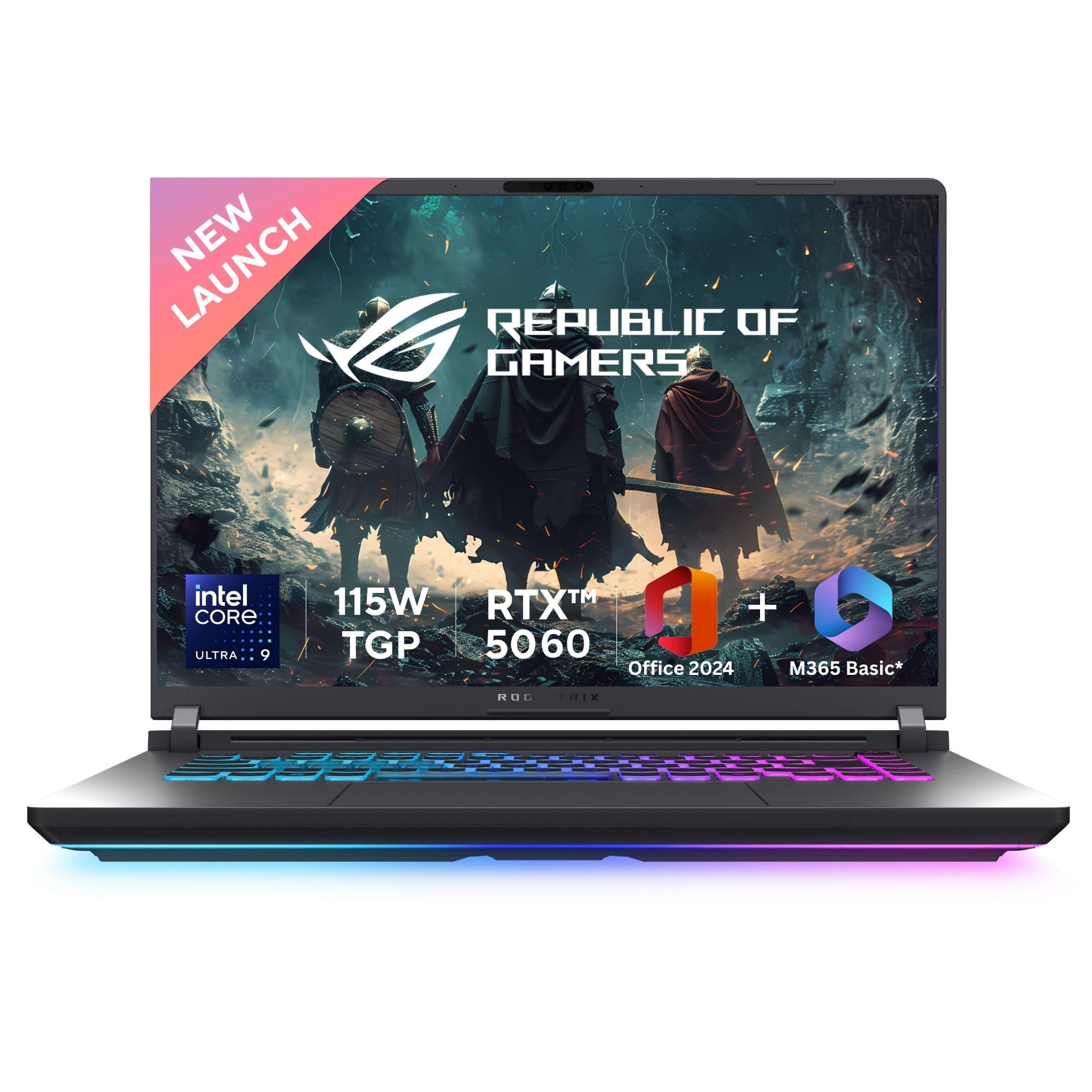ASUS ROG Strix G16, Intel Core Ultra 9 275HX, Gaming Laptop(RTX