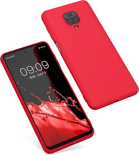 Vista 229 de kwmobile Funda compatible con Xiaomi Redmi Note 11 / Note 11S - Funda protectora de silicona TPU suave y delgada - Azul Báltico Azul (Baltic Blue)