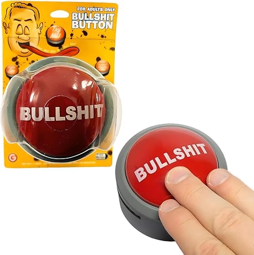 Bullshit Button with Sound Effects