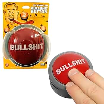 罰ゲームボタン Amazon.co.jp: Bullshit Alert Button : 家電＆カメラ