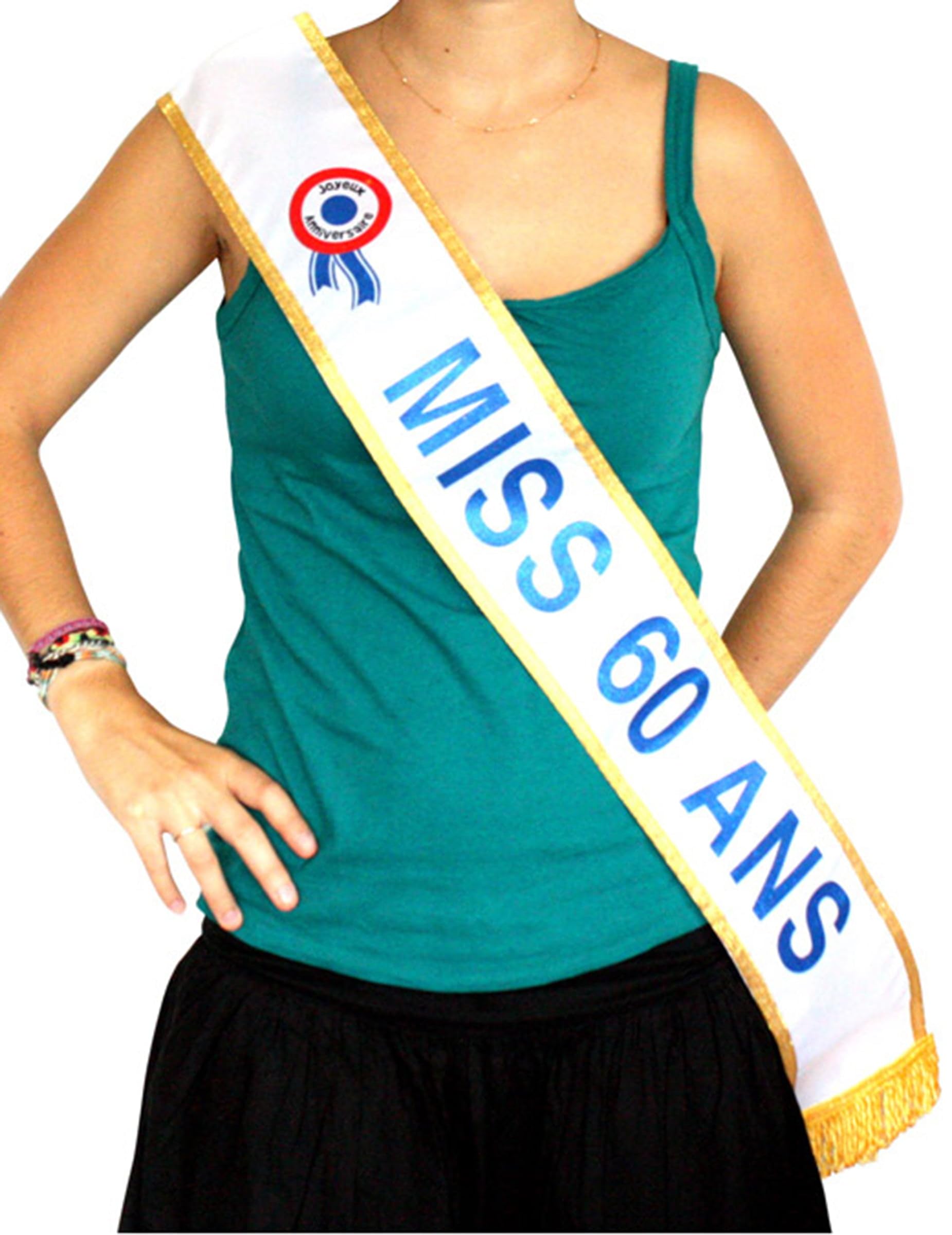 Generique - Echarpe Miss 60 Ans