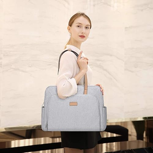 Miniatura 7 de MOSISO Bolsa de mano para laptop compatible con MacBook Pro de 16 pulgadas 2023-2019 M2 A2780 M1 A2485 A2141, cuaderno de 15-15.6 pulgadas, maletín