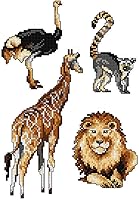 Vista 1 de Crafting Spark Kit de punto de cruz contado "Animales exóticos" 174CS