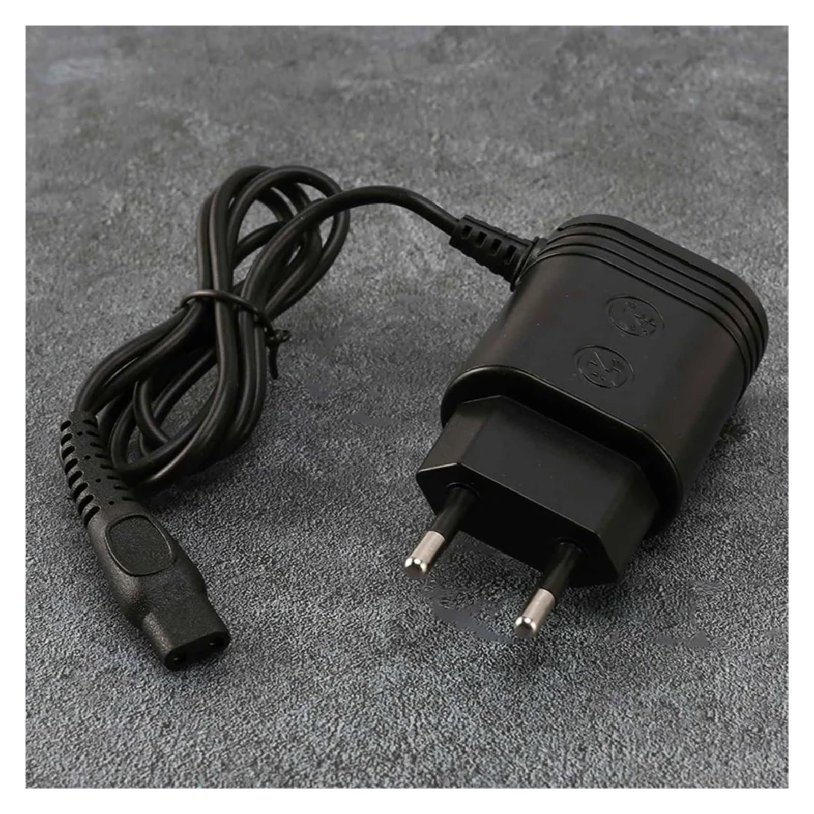 8X Rasoio For Presa A Muro UE Adattatore Di Alimentazione CA Caricabatterie For Adattatore For Rasoio Elettrico For HQ8505/6070/6075 (spina UE)