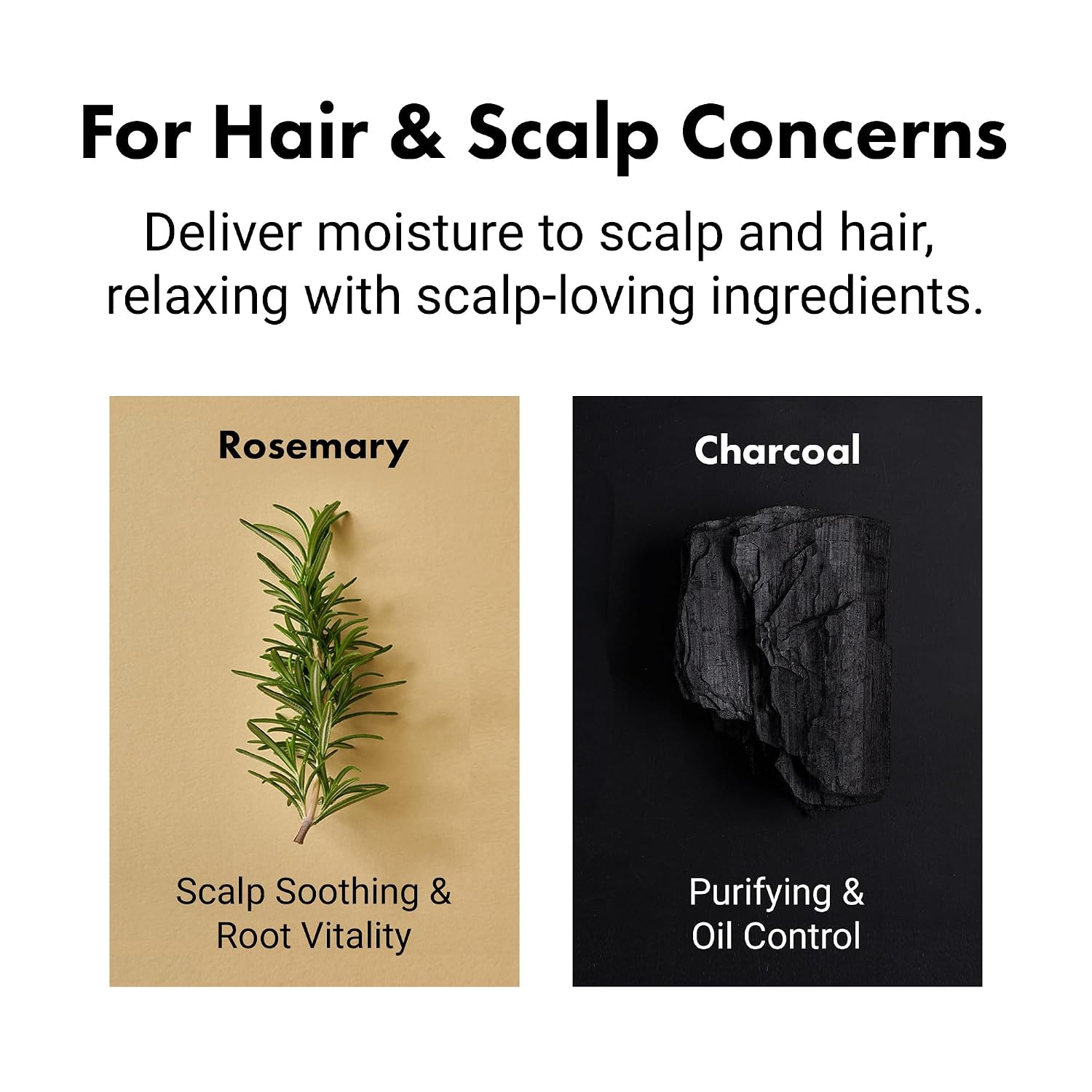 RATED GREEN Rosemary Balancing Scalp Pack | Organic Cold Brewed Charcoal | 2-in-1 Detoxifying Hair Mask for Flaky, Oly Scalp & Hair | Silicone-Free, Korean Hair Care | 1.69 fl oz (Pack of 5)