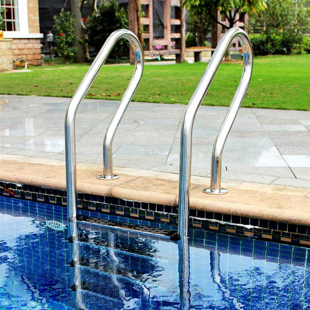 Swimming Pool Ladder Stainless Steel Replacement Rung Steps Anti Slip