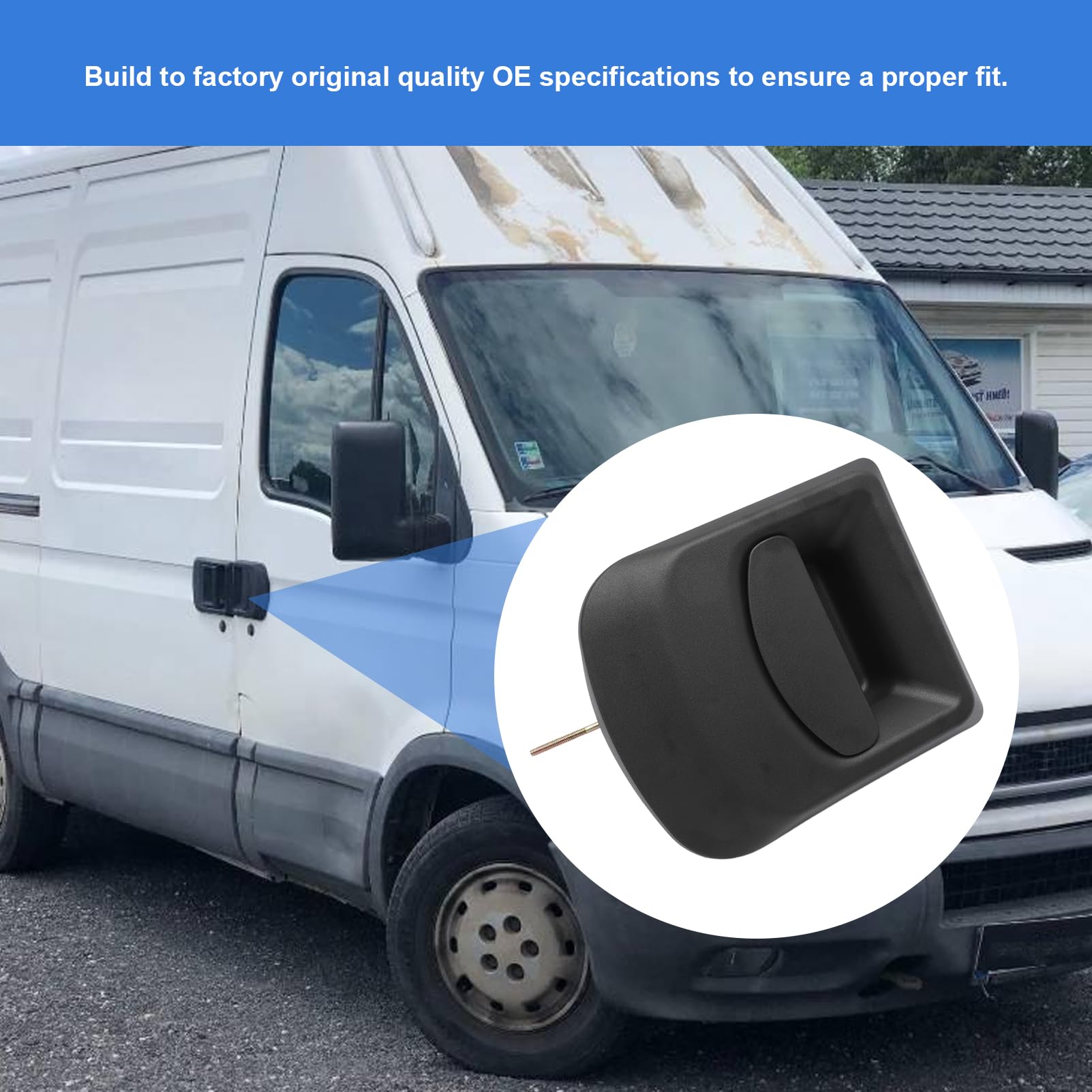Maniglia per porta esterna Maniglia anteriore sinistra (lato conducente) per Iv-eco Daily 2 (1999-2014) 009948 9589, 0 9948 9589, 09948 9589, 9948 9589, 99489589
