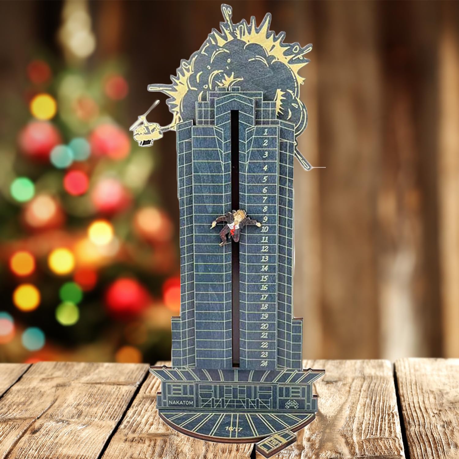 Die Hard Advent Calendar Christmas Countdown Calendars 2026 Tabletop Decor