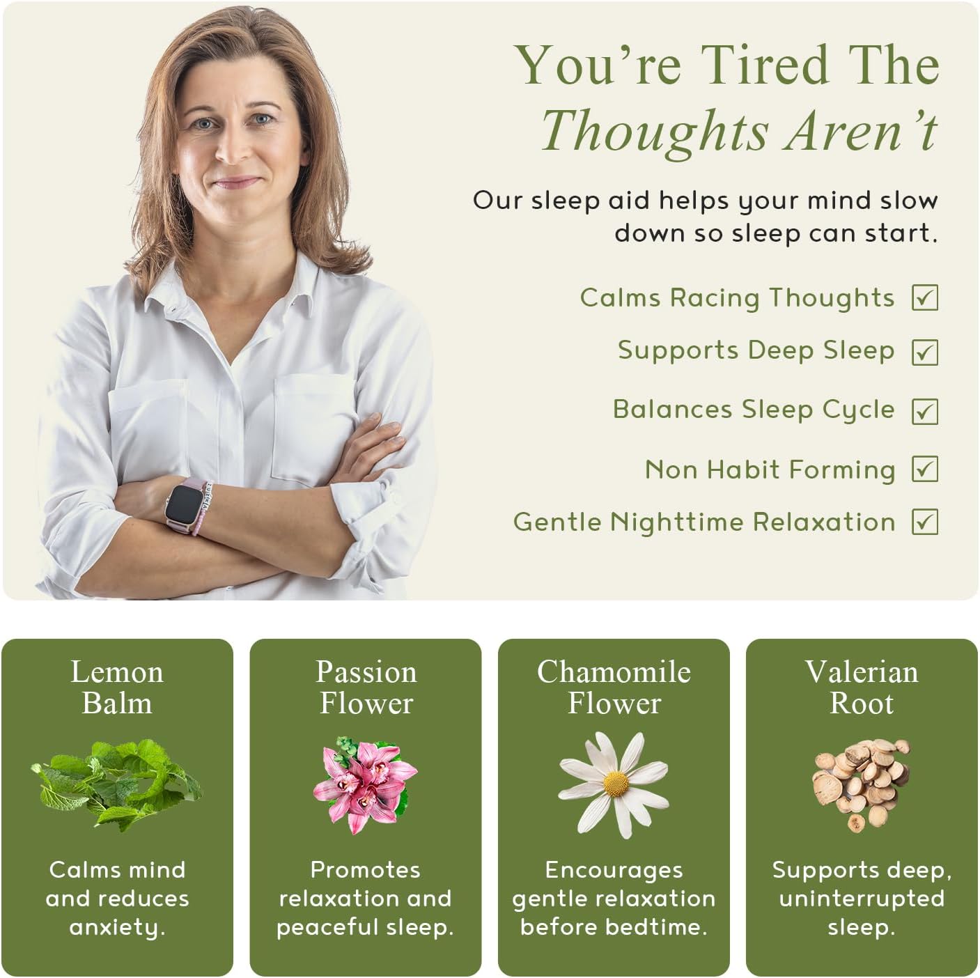 Sleep - Natural Sleep Aids for Adults with l theanine Supplement, Ashwagandha, Magnesium, Valerian Root, Melatonin - Non-Habit Forming Formula for Rejuvenating - 60 Capsules (Pack of 2)