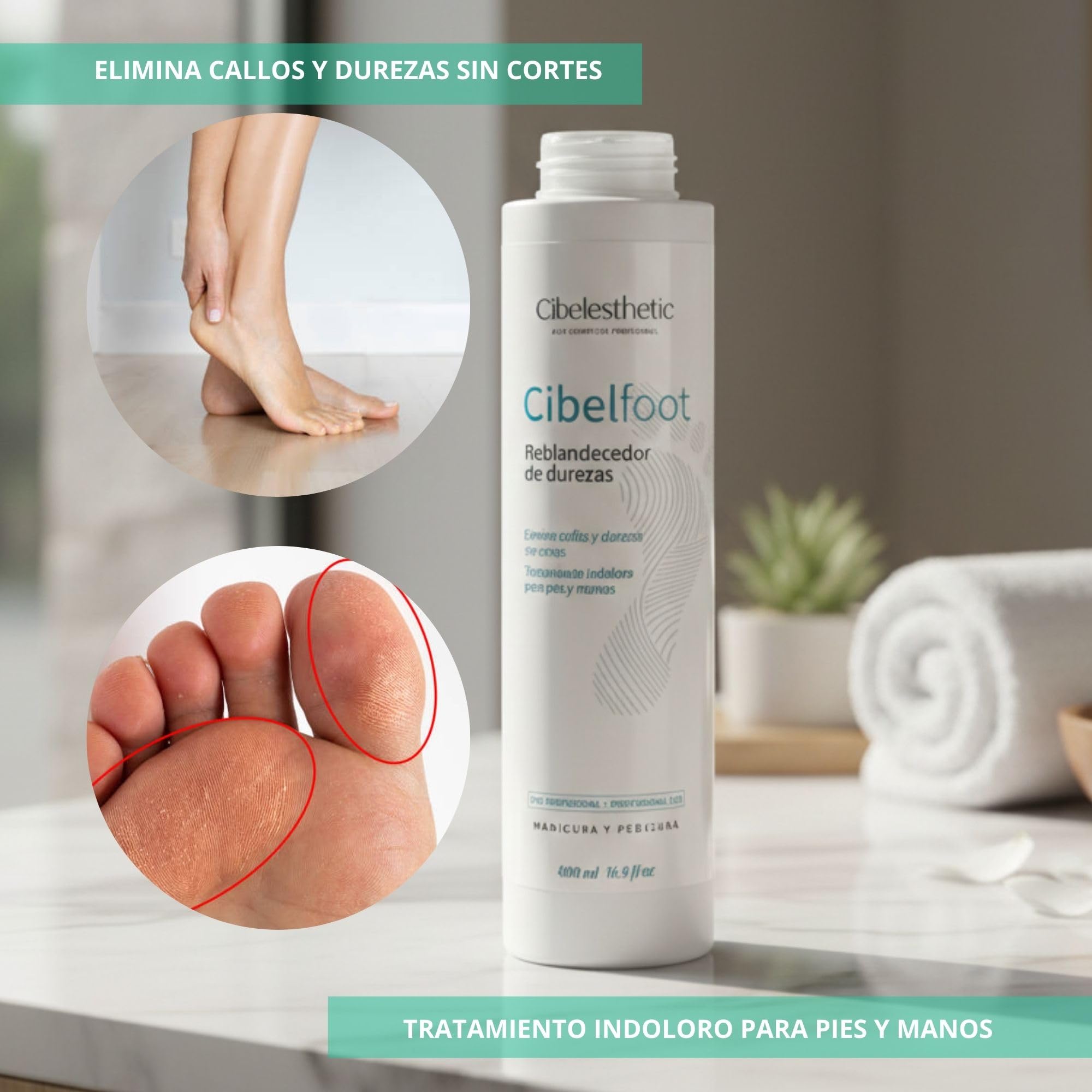 Cibelfoot Liquido di Rimozione della Calli