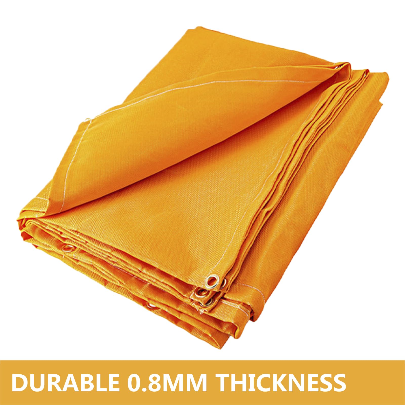 Manta de Soldadura IgníFuga con Ojales, Estera de Protección Térmica De Fibra de Vidrio Resistente Hasta 1000 ℃, Manta Ignífuga para El Hogar,Cocina,Chimenea,Parrilla,Almacén,1.2x1.8M/4x6FT