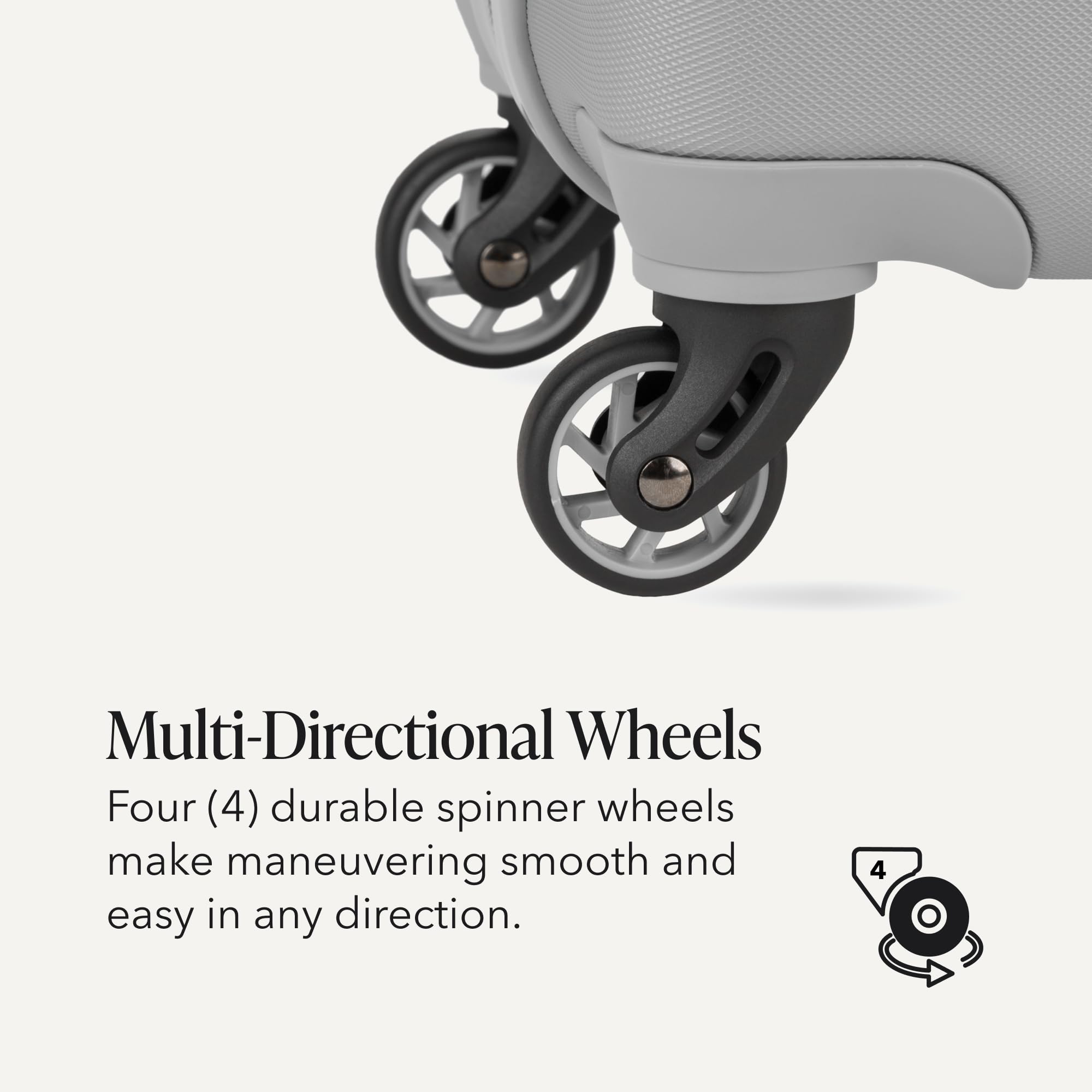 SwissGear 7366 - Trolley rigido espandibile, Grigio, Checked-Large 27-Inch