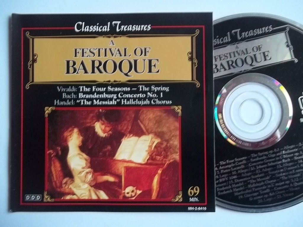 Classical Treasures: Festival of Baroque [Audio CD] Various Artists