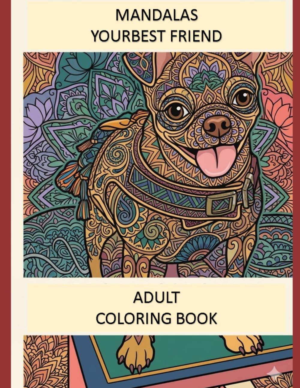 MANDALAS YOUR BEST FRIEND: ADULT COLORING BOOK