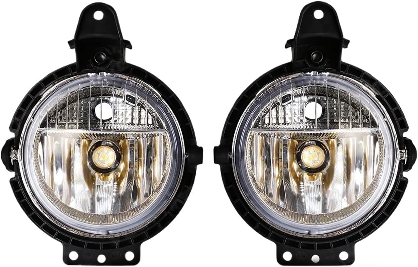 Fog Light Compatible for BMW Mini R55 R56 R57 R58 R59 Clubvan Clubman Cooper Roadster Countryman 2007-2015 Assembly Headlight(LED Bulb Yellow)