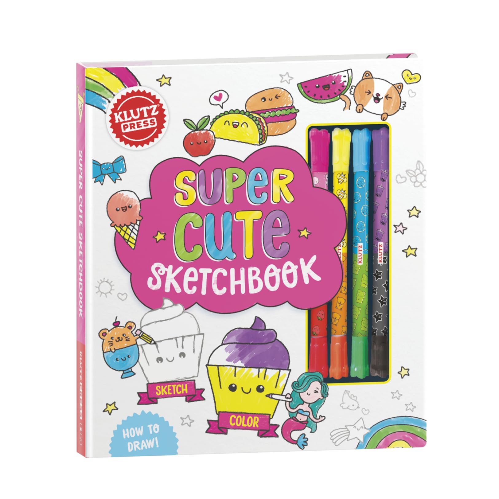 Super Cute Sketchbook by Editors of Klutz
