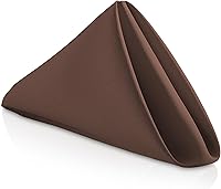 Vista 13 de Lann de Linens – 1 Docena de 20 en. Gamuza Cena Servilletas W/Hemmed bordes – varios colores disponibles