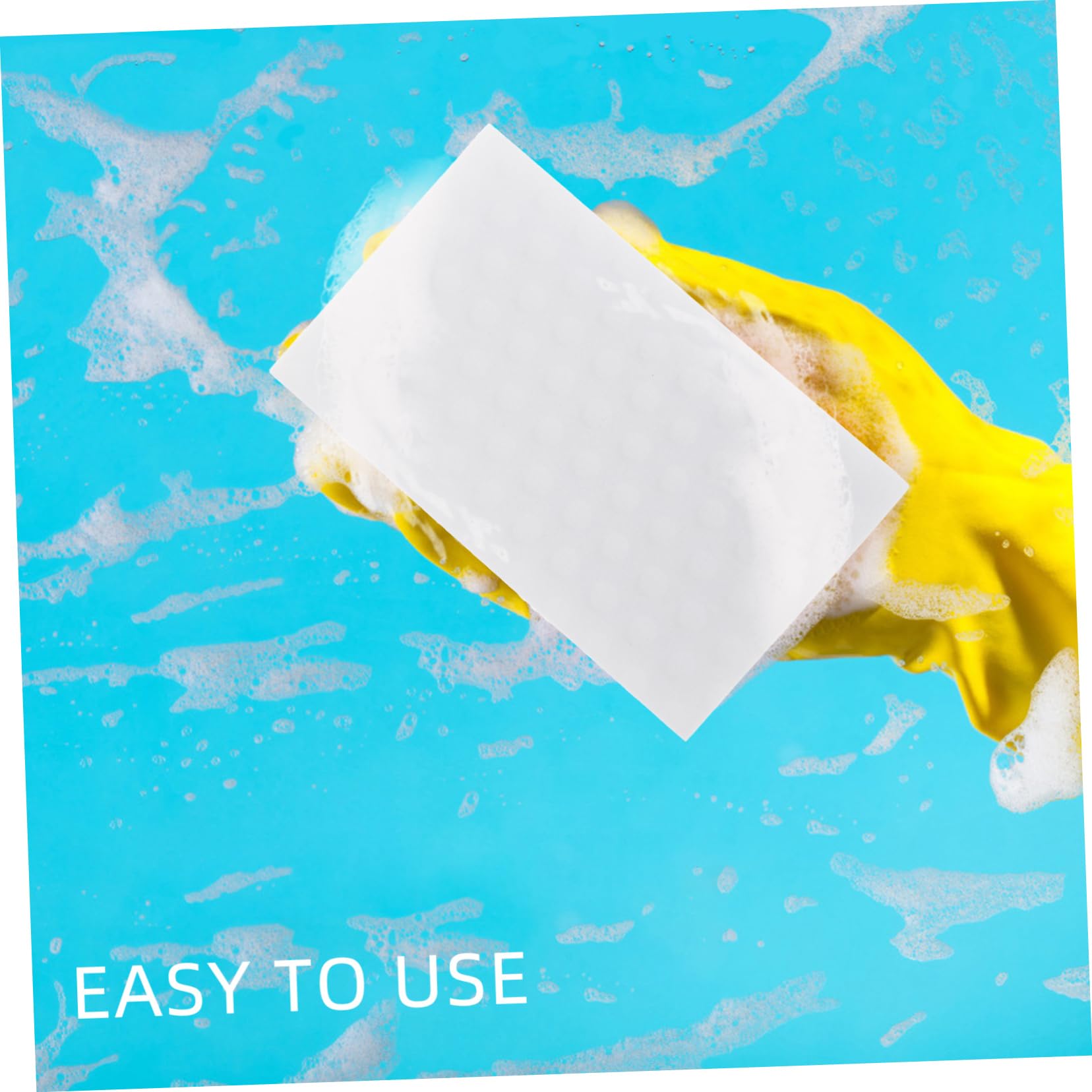 Beavorty 4 Ensembles Éponge Liquide Nettoyage Latte Réutilisable Jointoyer Dissolvant Eponge Cuisine Eponge Reutilisable Eponges Vaisselles Eponge Vaisselle Blanche 10 Pièces * 4