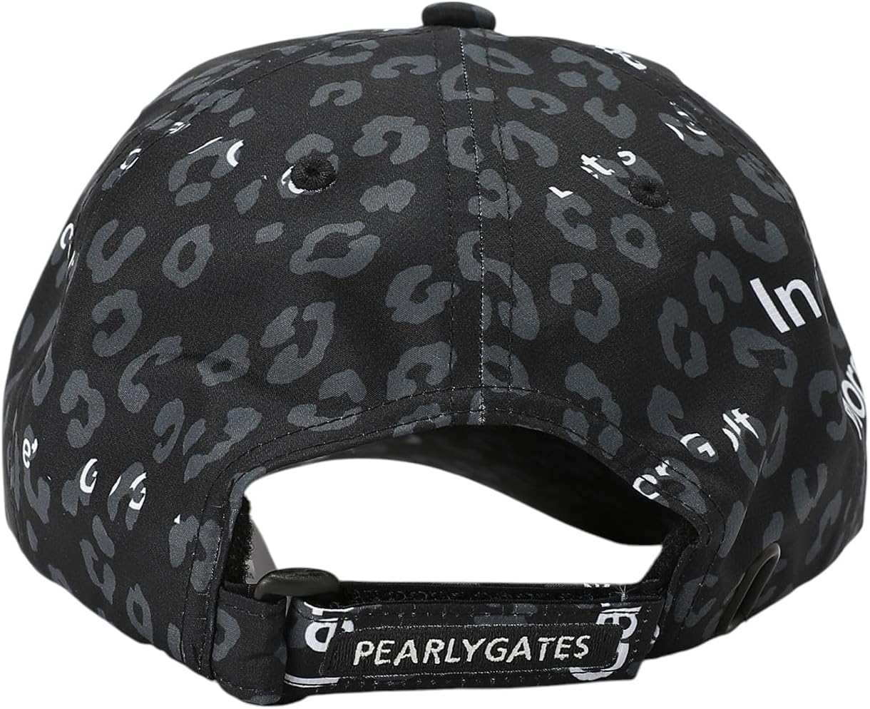 パーリーゲイツ] ユニセックス キャップ (ヒョウ柄プリント) / ゴルフ