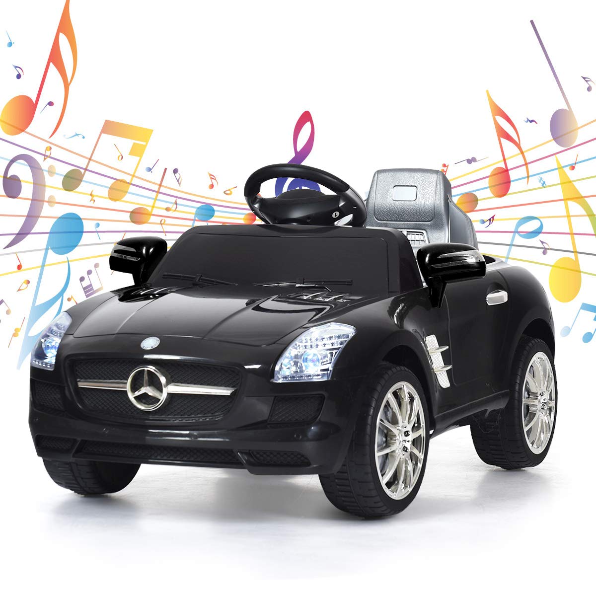 Buy Kids Ride On Car, WATETJOY RideOn Electric Car, Battery Powered