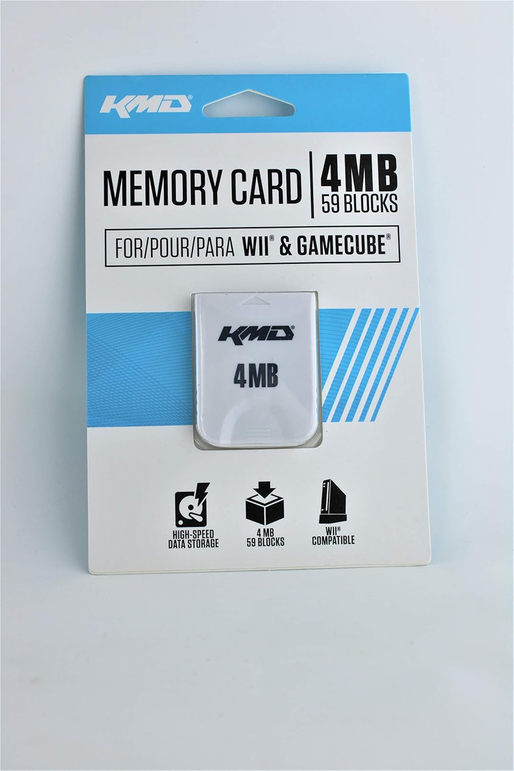 KMD 4MB 59 Blocks Memory Card for Wii and Gamecube