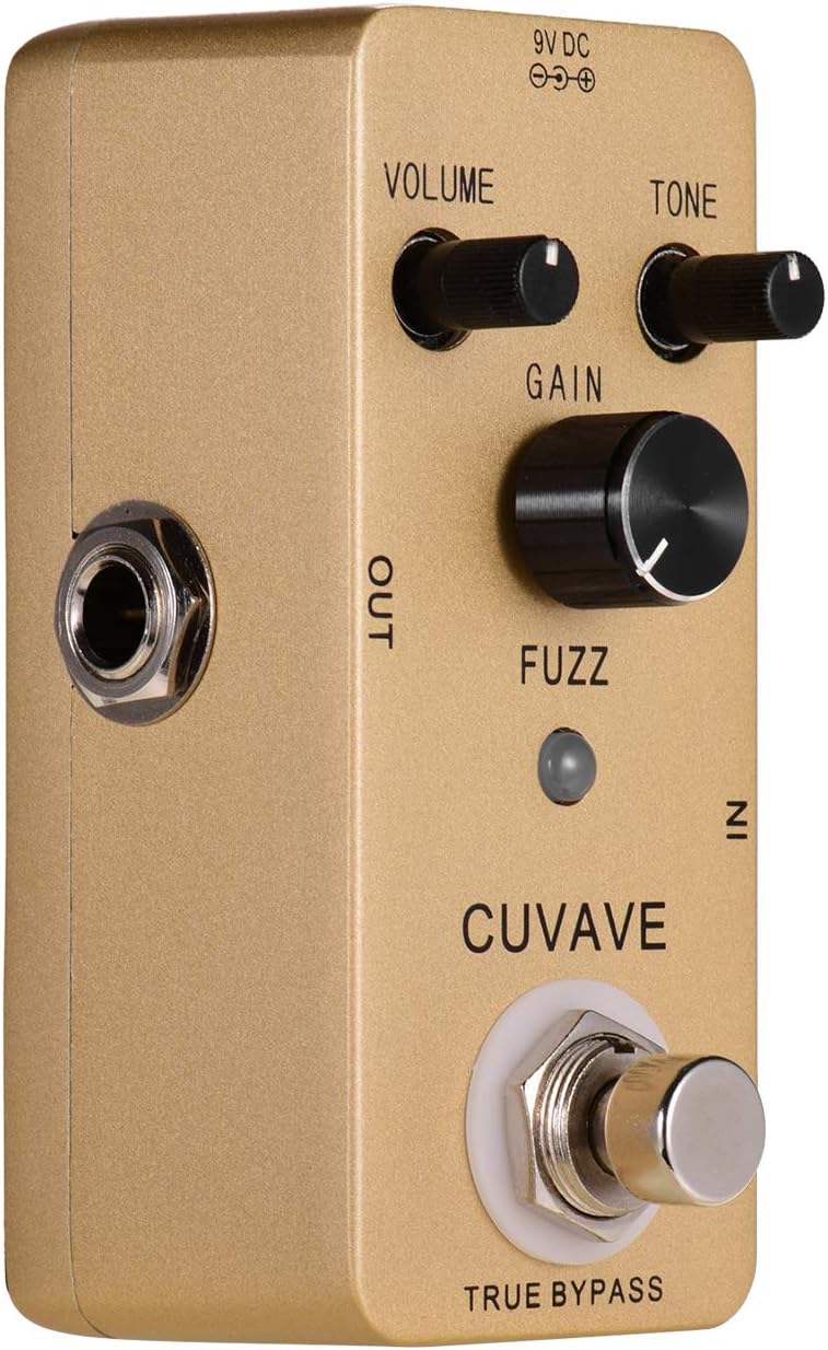 Btuty Fuzz Guitar Effect Pedal Zinc Alloy Shell True Bypass : Musical Instruments