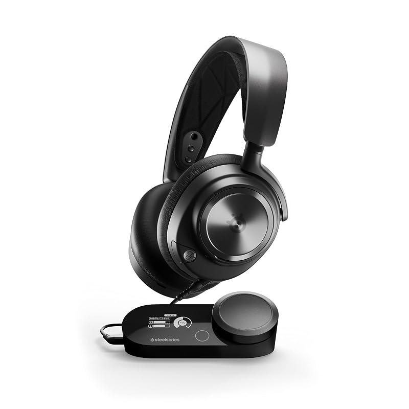 SteelSeries Arctis Nova Pro con GameDAC Gen 2 — audio a 96KHz per due console
