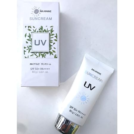 Amazon Co Jp Jnn アパルケ 日焼け止め クリーム 顔 体 Spf50 Pa 80g ナイアシンアミド アデノシン ツボクサ 植物由来 Uvカット 紫外線 サンクリーム 韓国コスメ Shinbee ビューティー