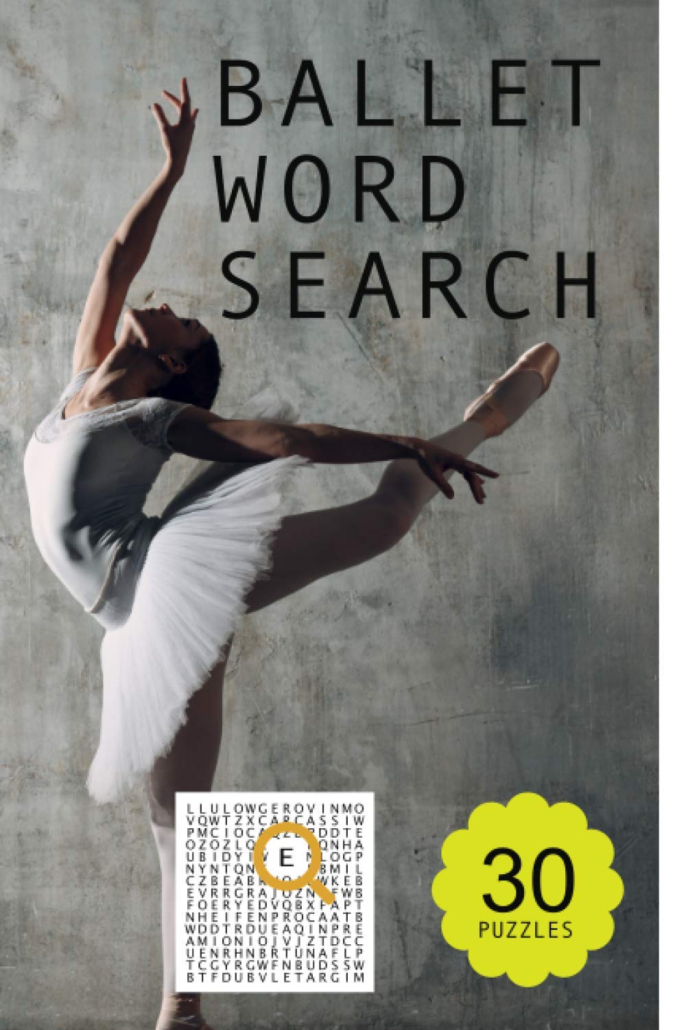 Ballet word search puzzle book