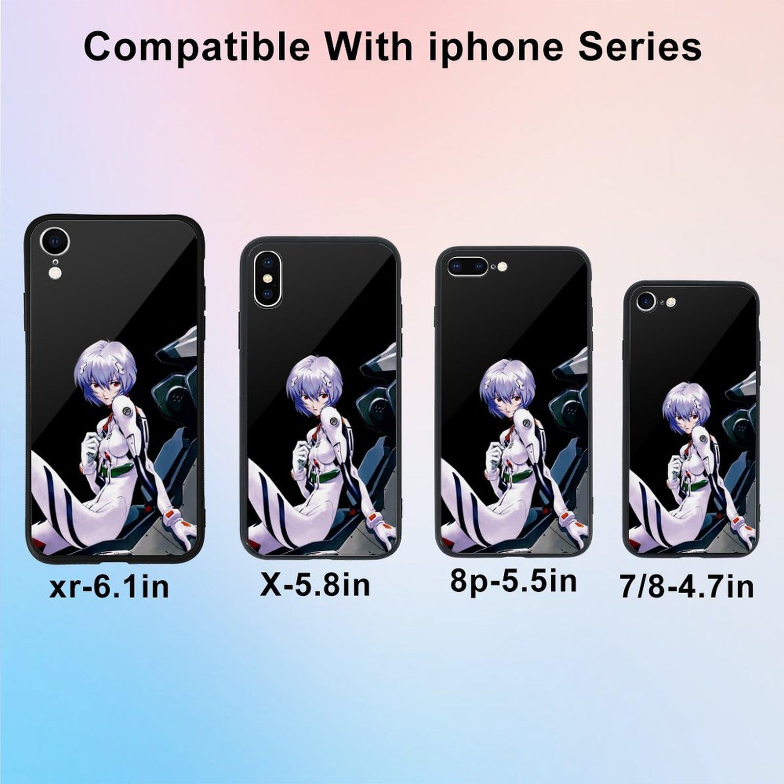 Amazon.co.jp: iPhone 15 用 ケース 新世紀エヴァンゲリオン 綾波レイ