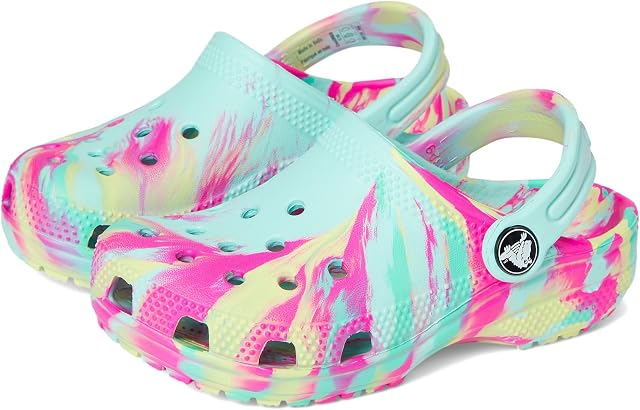 Crocs Watercolor Marbled Classic Clog