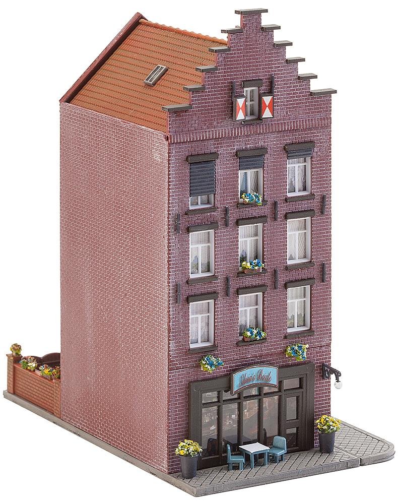 FALLER 232334 Old Town House with Bar N Scale Building Kit