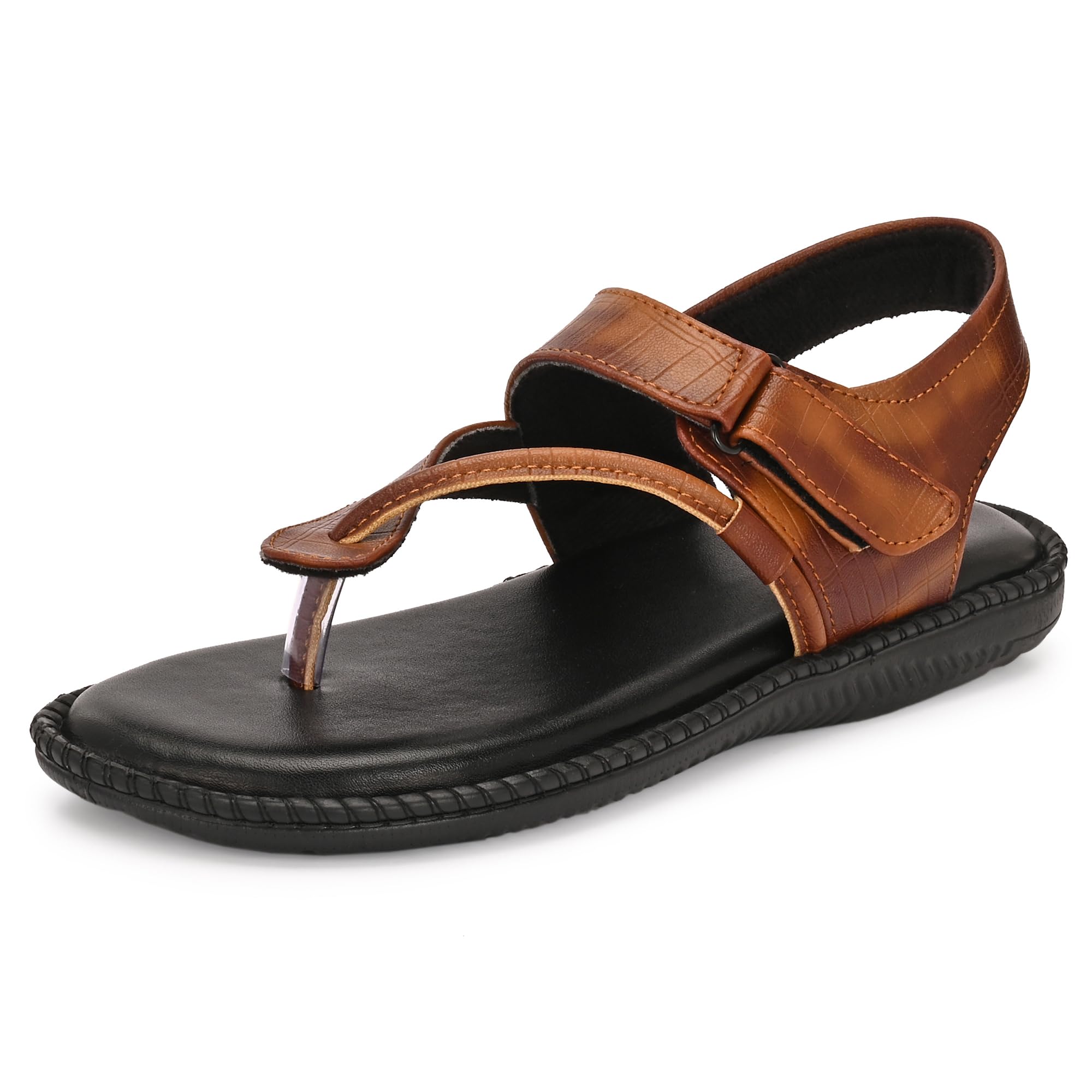 centrino Sandals for Men | Stylish Men’s Casual Sandal for Office & Travel | Comfortable Sandals with Grip Insole & Quality (8133)-picture-15