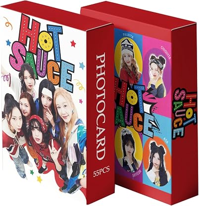 Yuto BABYMONSTER 55 peças álbum HOT SAUCE photocard presente Lomo Cards Merch BABYMONSTER HOT SAUCE cartão postal meninos e meninas por Artista não identificado — capa do álbum