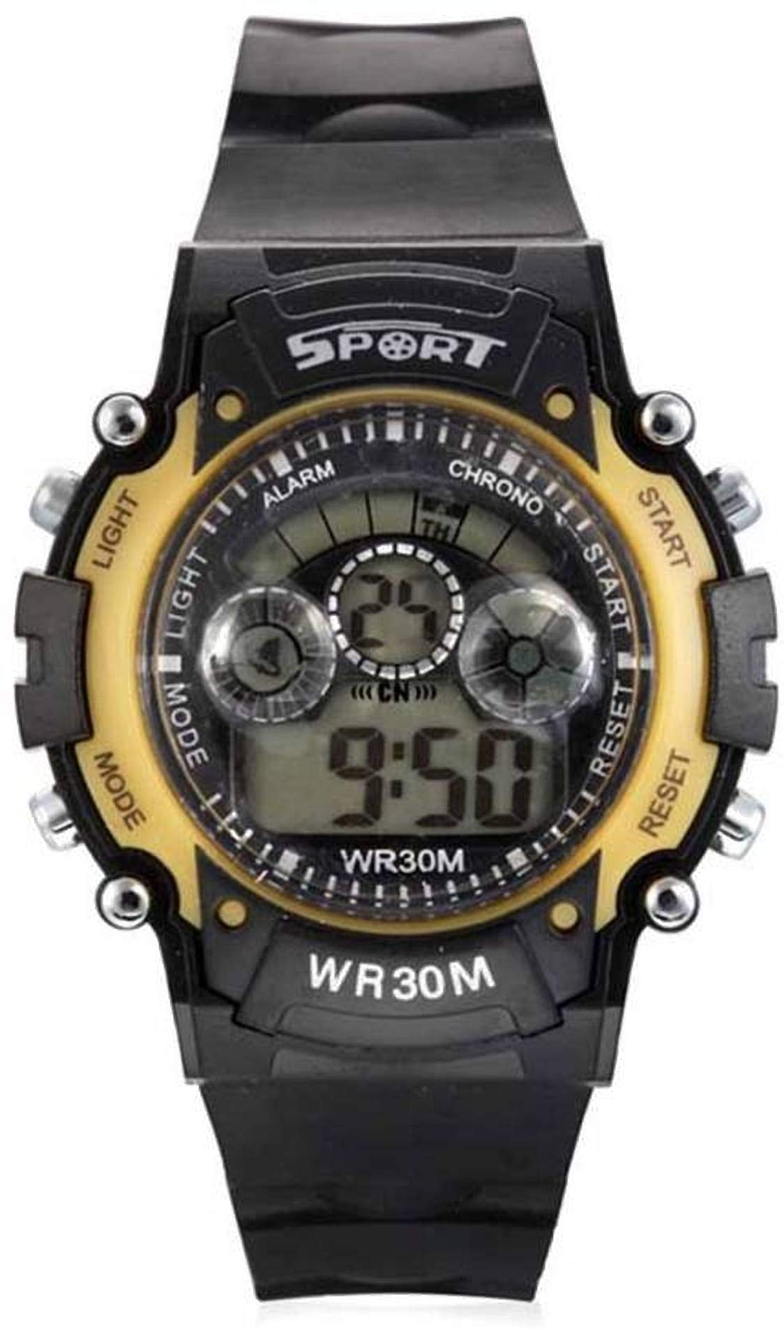 Maa Creation Digital Boys Watch (Yellow Dial Black Colored Strap) (B07ML4364G) Amazon Price History, Amazon Price Tracker