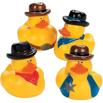 rubber duck with hat