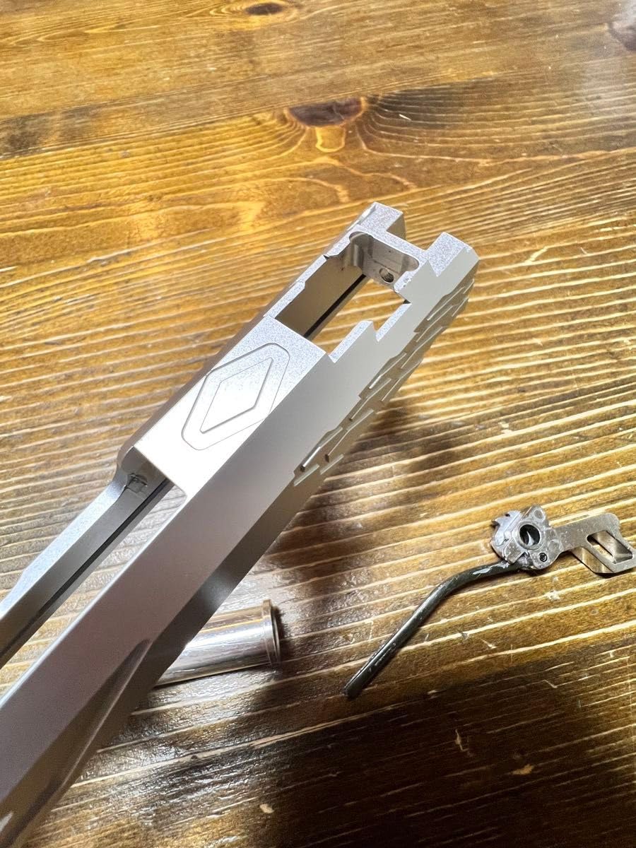 Amazon.co.jp: EDGE SHIELD カスタムスライド シルバー ハイキャパ5.1