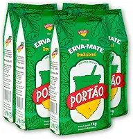 Erva-Mate Portão Chimarrão Tradicional (Fardo 5 unidades) 1kg.