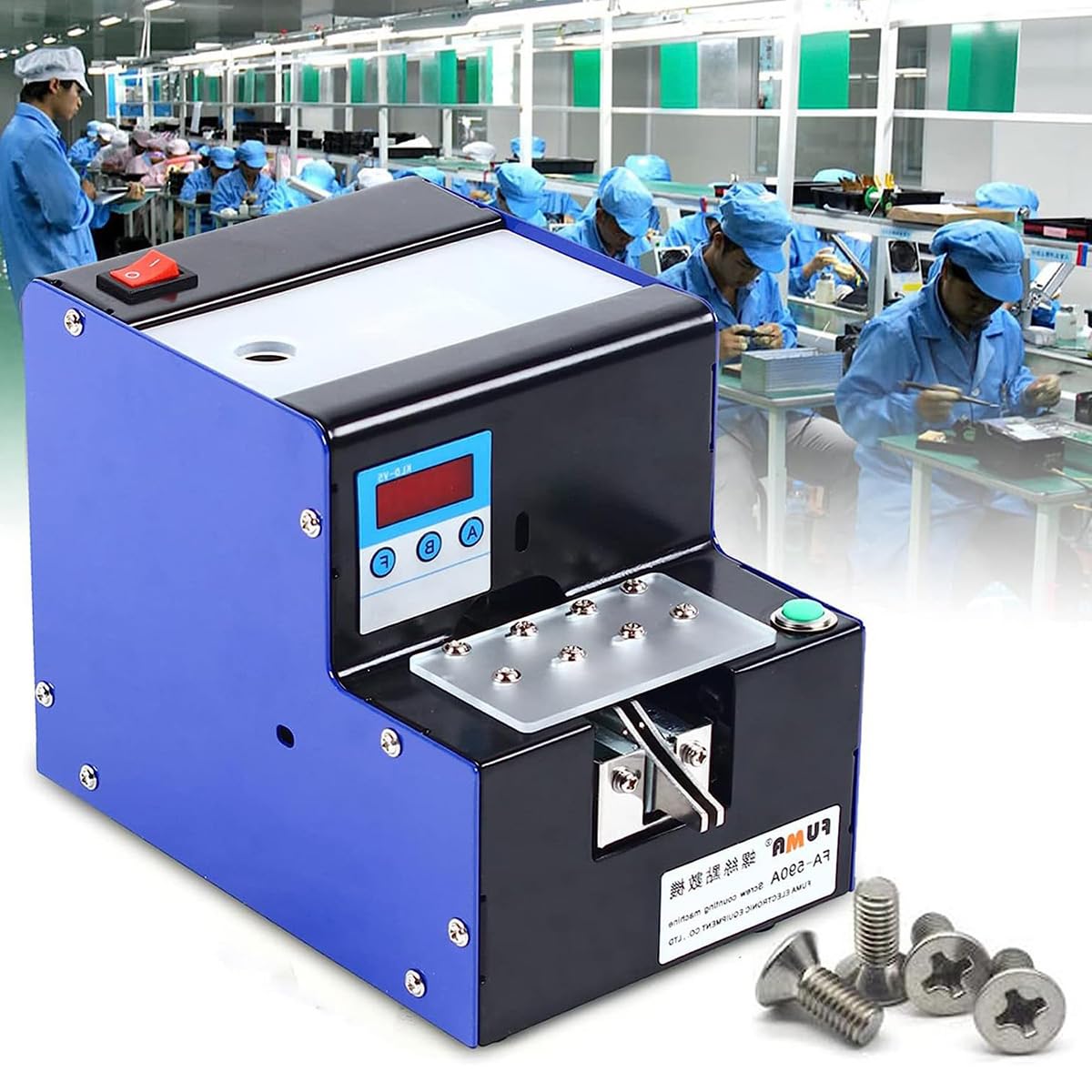 Machine d'alimentation automatique de vis et distributeur de vis ajustable 1.0-5.0mm