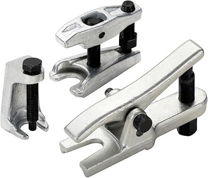 Greluma 3 Pieces Universal Ball Joint Separator Kit, Steering Ball Joint Puller Kit, Removal Tool for Service Front Most Cars, Trucks and ATVs