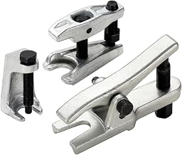 Greluma 3 Pieces Universal Ball Joint Separator Kit, Steering Ball Joint Puller Kit, Removal Tool for Service Front Most Cars, Trucks and ATVs