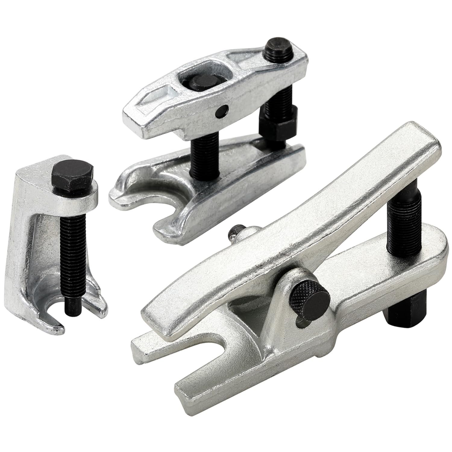 Greluma 3 Pz Set separatore universale per giunti sferici,kit estrattore estremità tirante,strumento rimozione estrattore giunti sferici per manutenzione anteriore sulla maggior parte auto/camion/quad