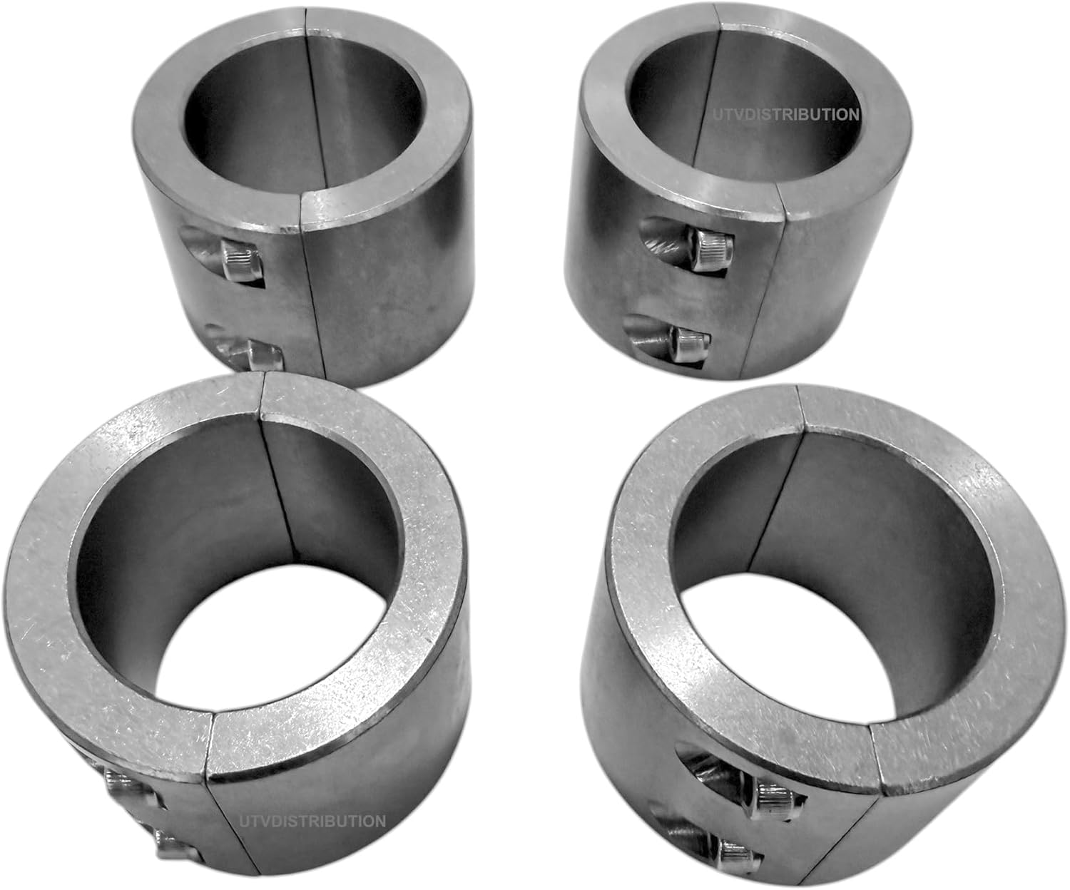 UTVDistribution 1-3/4" Tube Clamp Steel Weldable For Use With 1-3/4" OD Tubing
