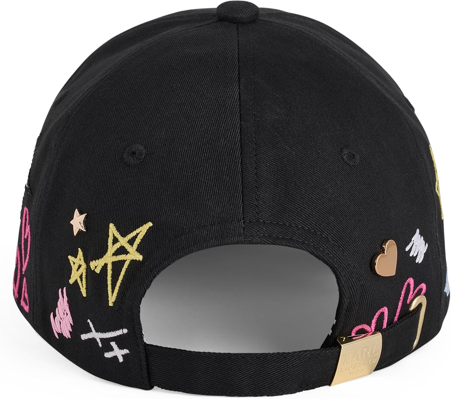 Karl Lagerfeld Women's Hearts and Stars Baseball Cap image 3
