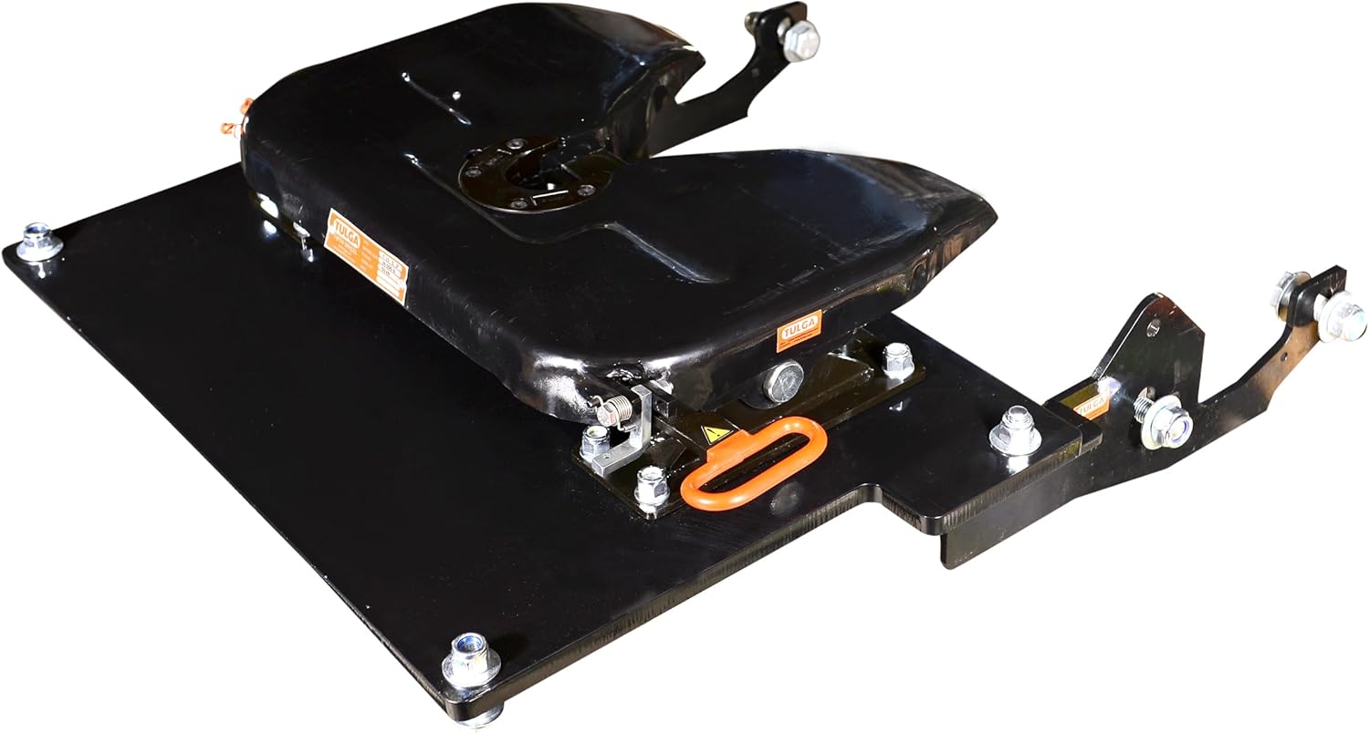 Fifth Wheel Hitch Plate Formed Steel 5th Wheel Hitch for cab and Chassis Flatbed Pickup Trucks 36000 lbs Towing Capacity (for Ford Cab and Chassis)