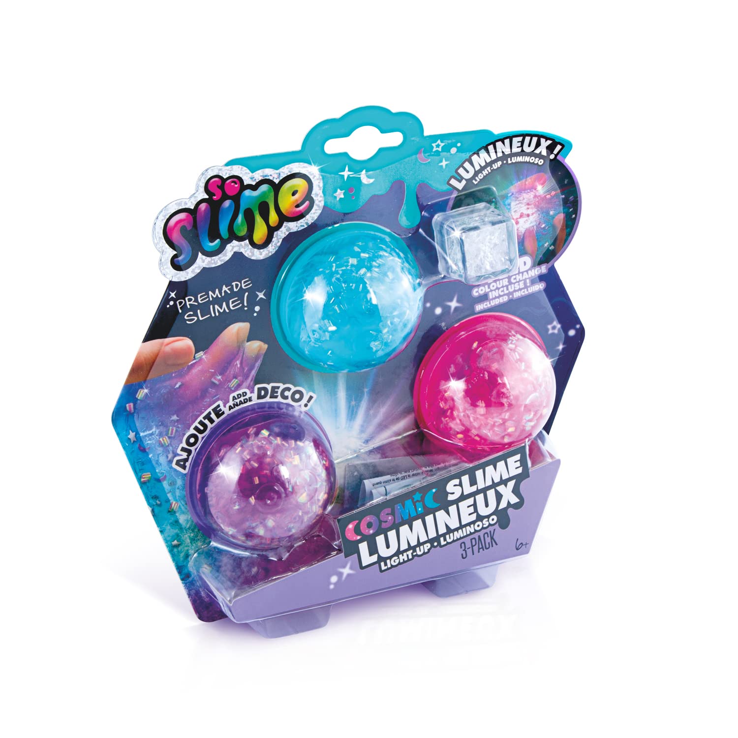 So Slime - Light Up Cosmic Crunch 3 Pack (213)