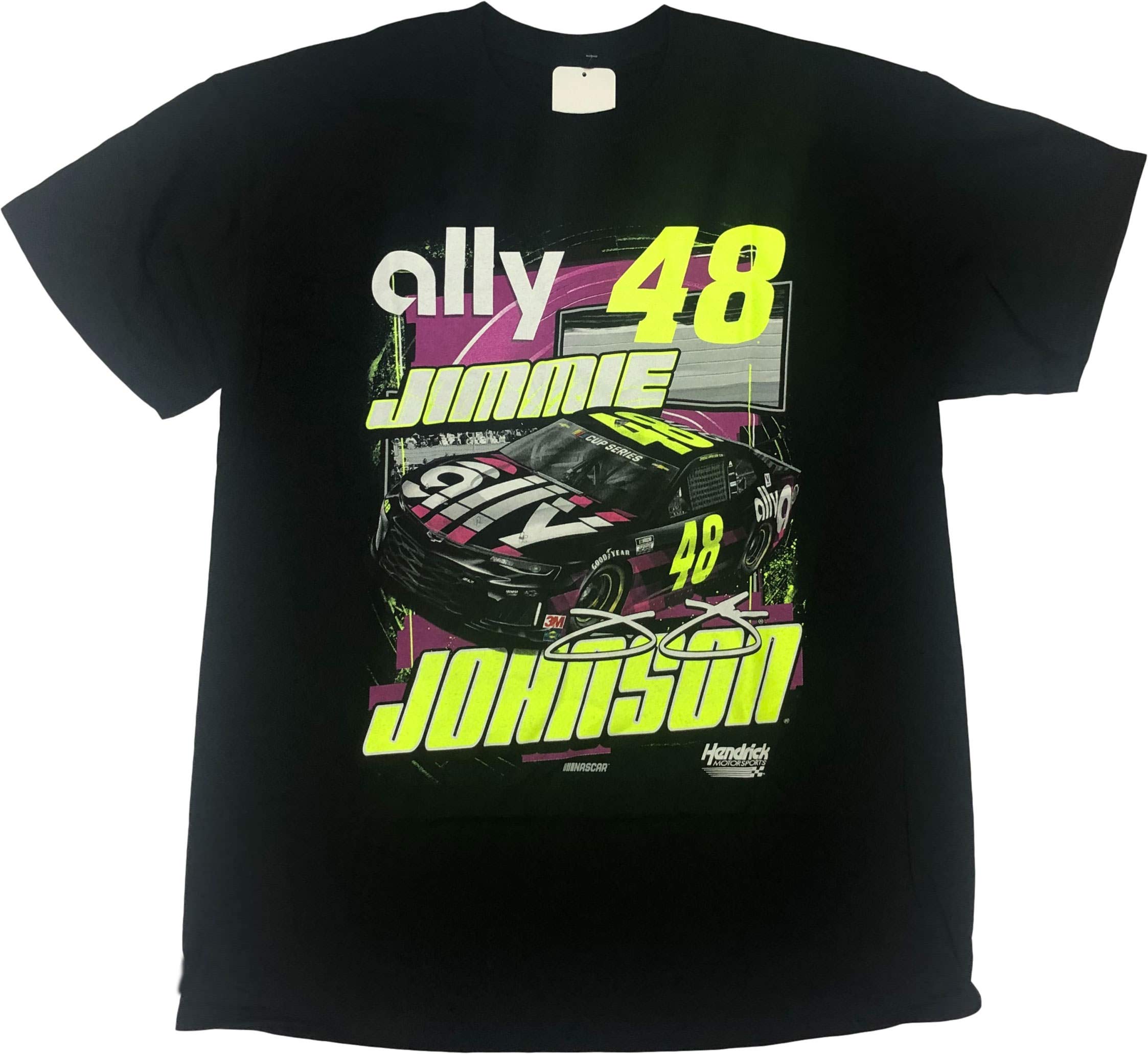 Jimmie Johnson Final Season Retirement Double-Sided Adult T-Shirt