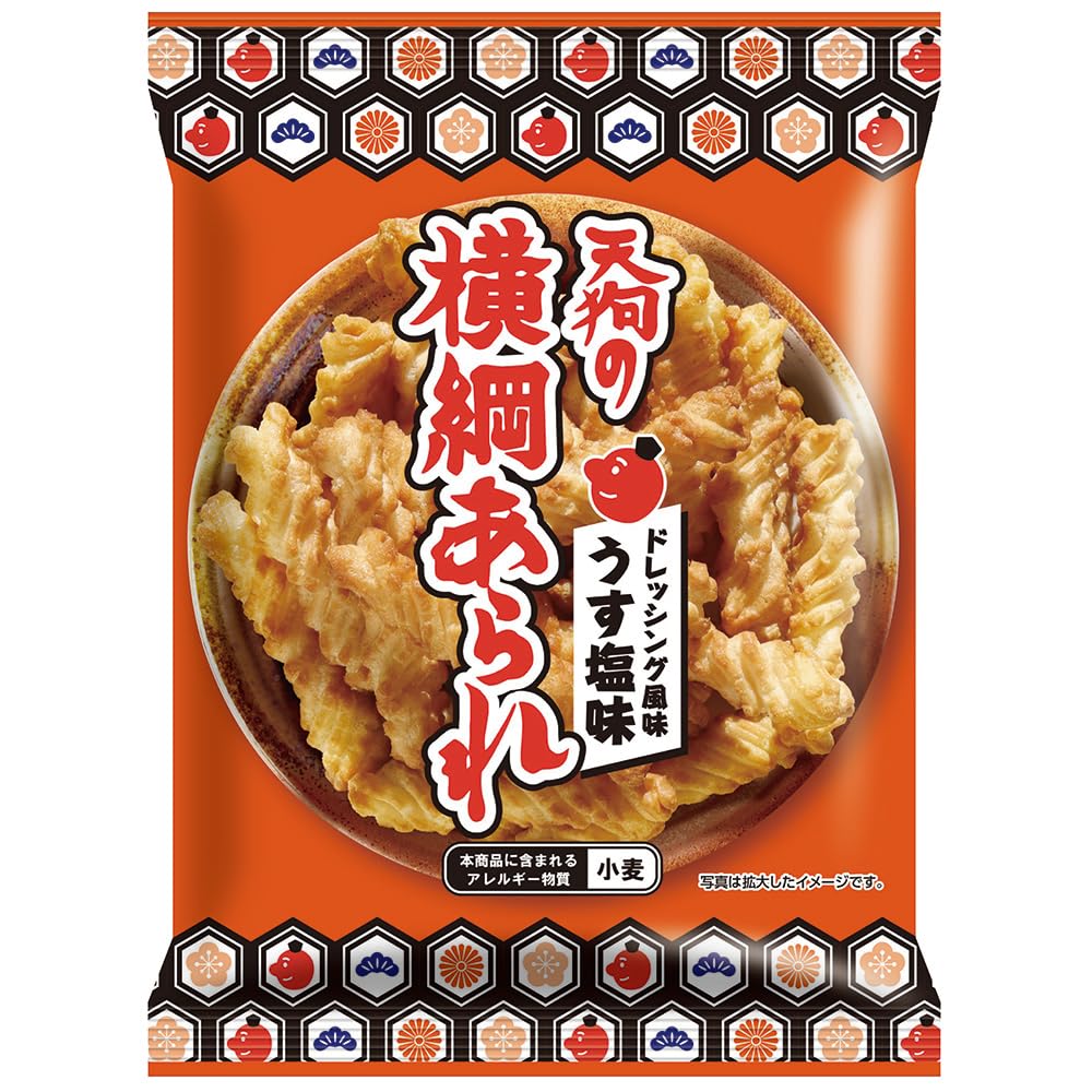 天狗製菓 天狗の横綱あられ 65g×12個